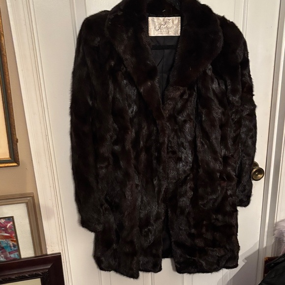 The Fashion Jackets & Blazers - Vintage The Fashion Hermes/Rosenfield Shreveport Black Mink Coat 10-12